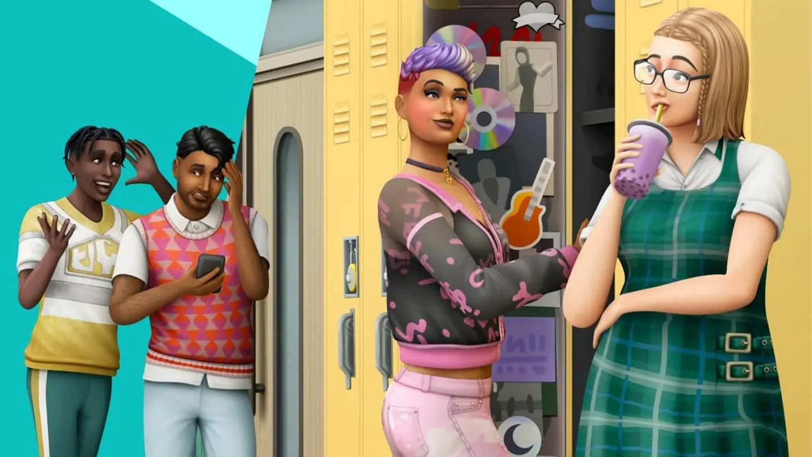 Ts4 highschoolyears ep1 cover
