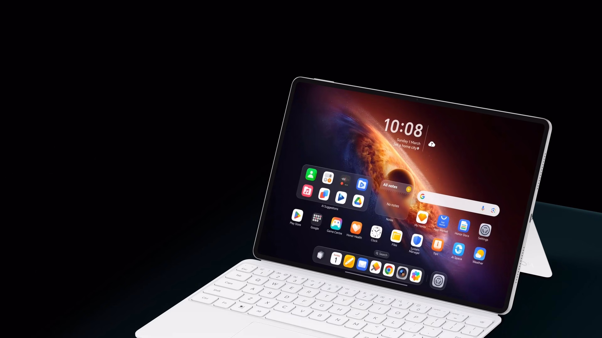 HONOR MagicPad 4 แท็บเล็ตจอ 12.3 นิ้ว 3K OLED พร้อมคีย์บอร์ดและปากกา