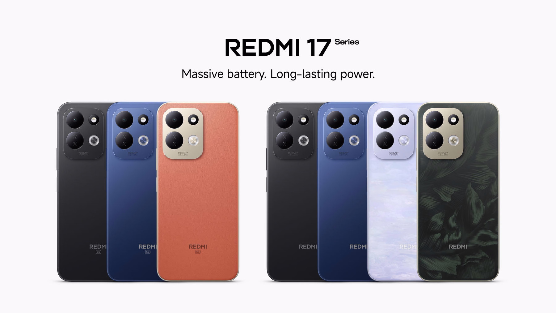 REDMI 17 และ REDMI 17 5G ครบทุกสีที่วางจำหน่ายจริง
