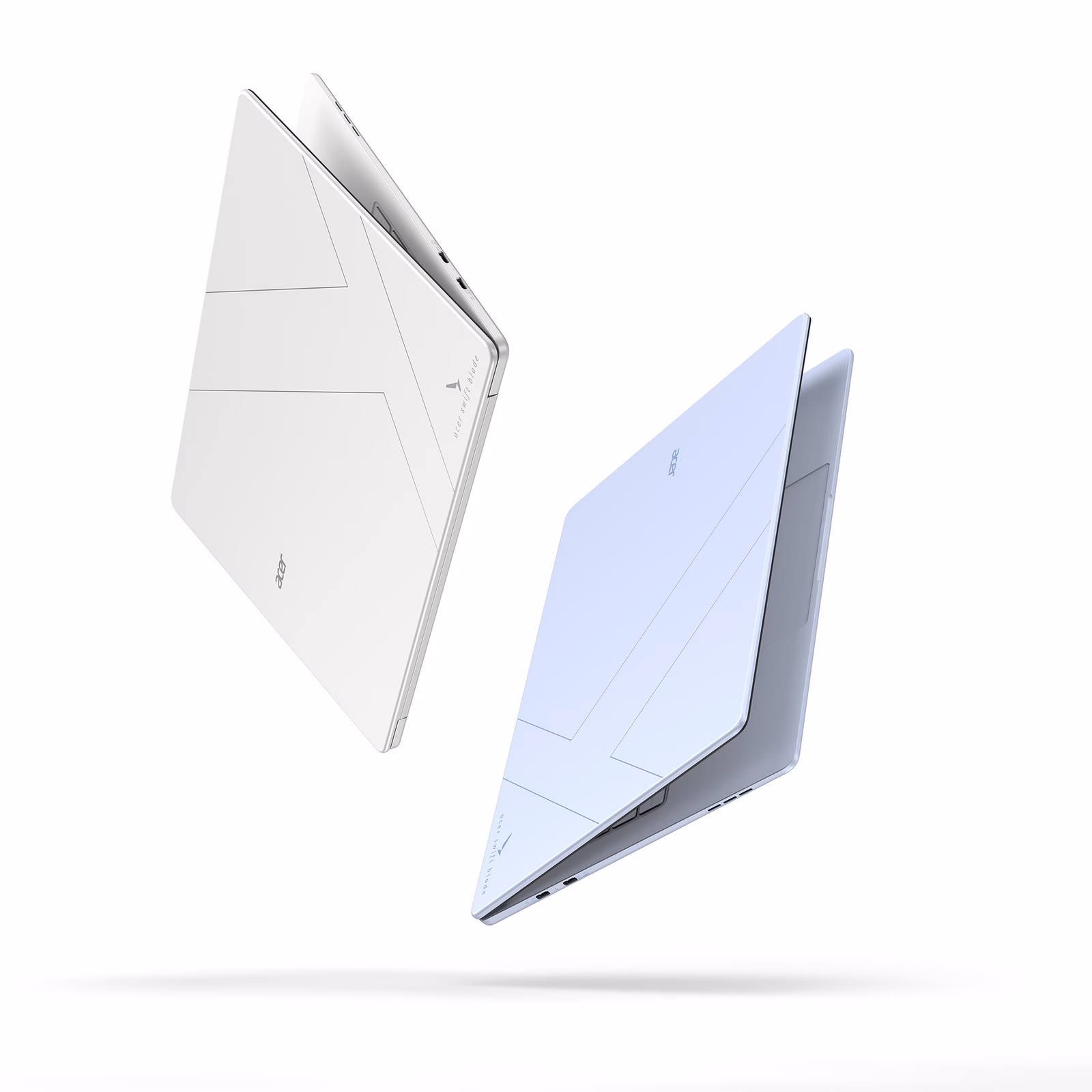 Acer Swift Blade 14 มุมบนฝาเครื่อง