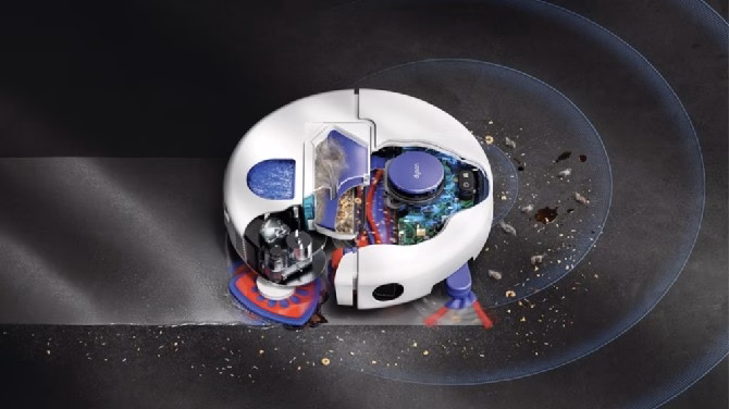Dyson Robot Nurovi ตัดภาพภายใน