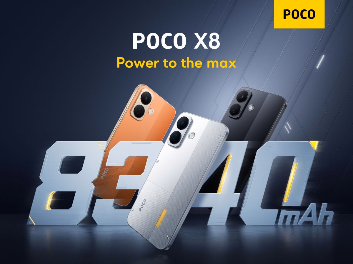 POCO X8 hero clean