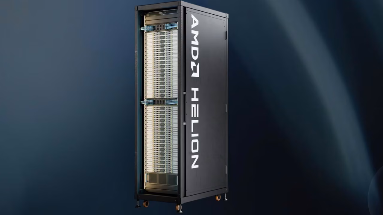 แร็ค AMD Helion Agentic AI