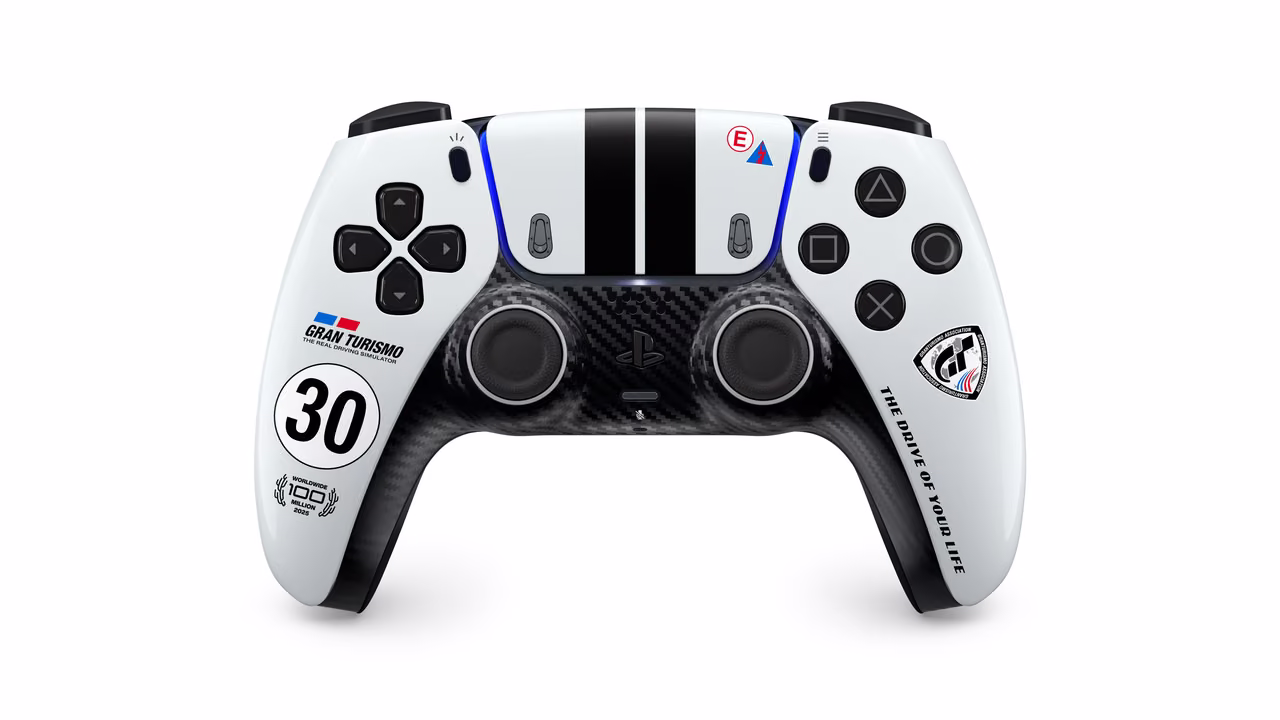 จอย DualSense Gran Turismo Limited Edition ด้านหน้า
