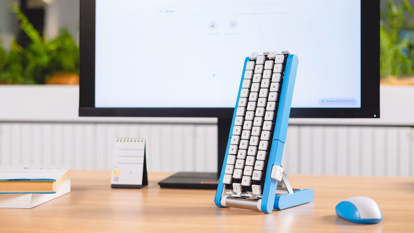 Gboard คุรุคุรุ คีย์บอร์ดสายพานของ Google Japan วางบนโต๊ะคู่เมาส์