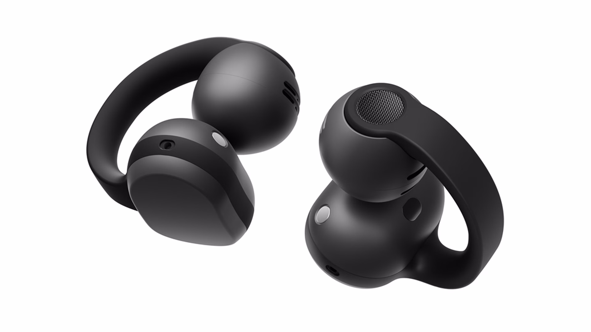 Galaxy Buds On หูฟังคลิปหนีบหูสีดำ