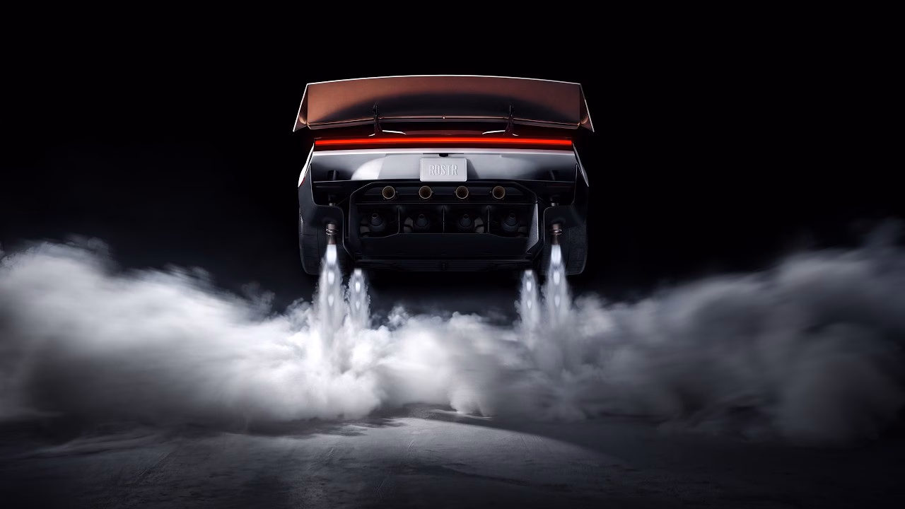 Tesla Roadster รุ่นใหม่ พ่นลมอัดจาก thruster ด้านหลัง