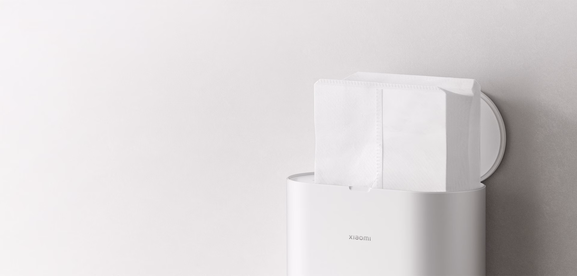 ถุงเก็บฝุ่นขนาด 4 ลิตรในแท่นของ Xiaomi Robot Vacuum S60+
