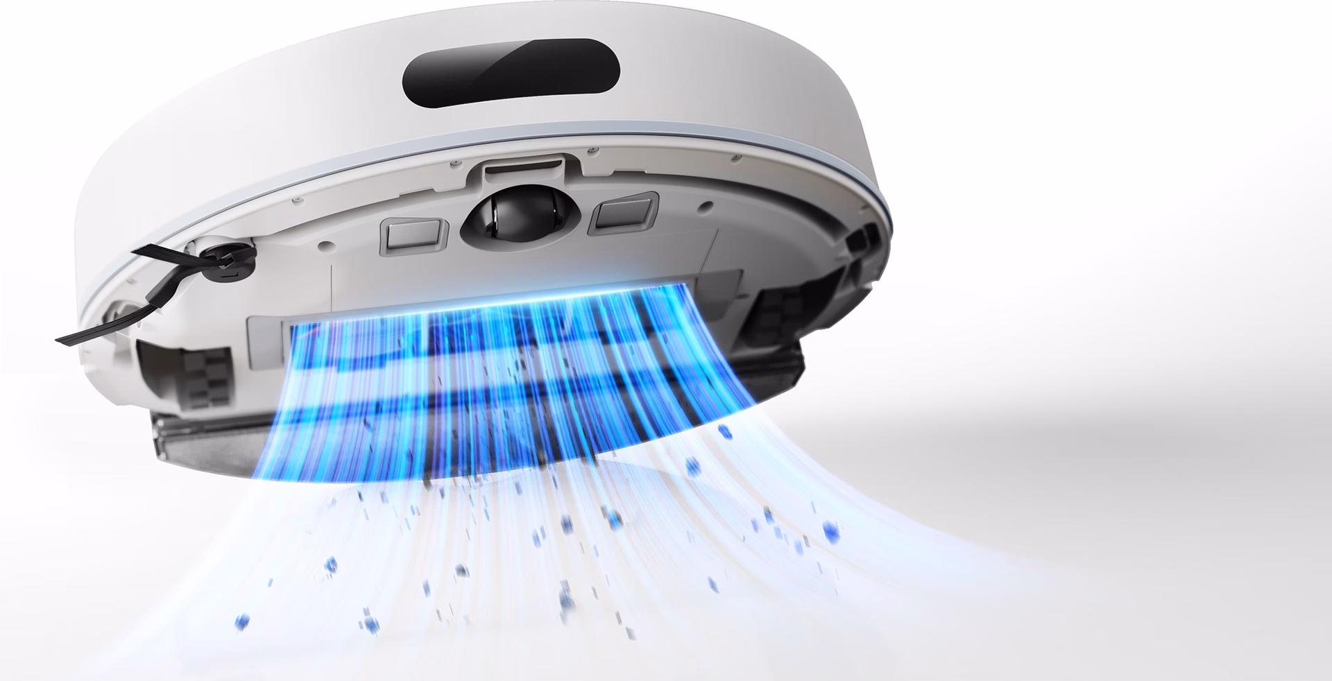 ระบบดูดฝุ่น 28,000Pa ใต้ตัวเครื่อง Xiaomi Robot Vacuum S60